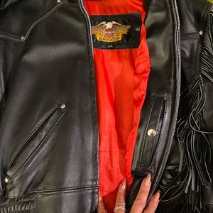 Vintage Harley Davidson biker jacket